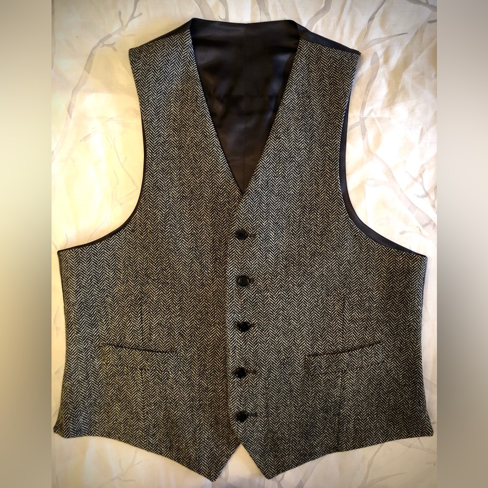 Men’s Wool Vest (Custom Made in Edinburgh)